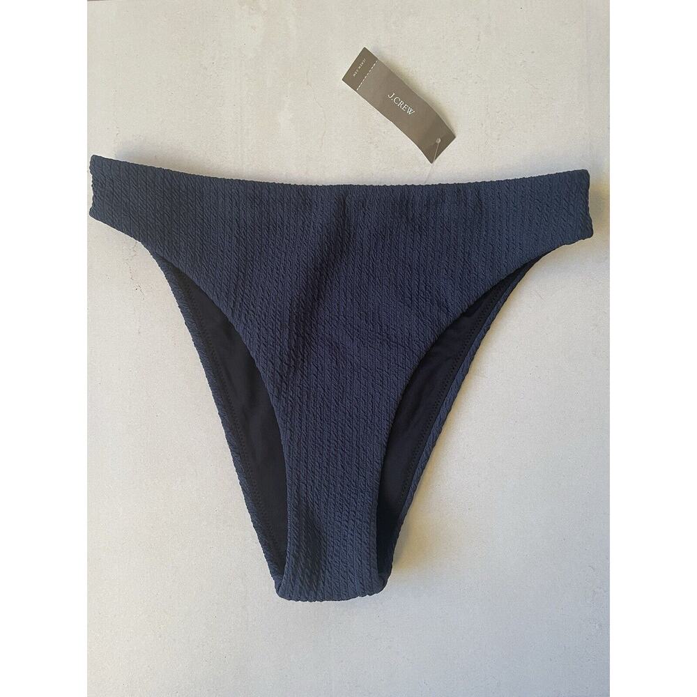 J. Crew Swim Bikini Bottom Textured Swimwear